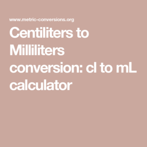 Conversion millilitres centilitres : comment convertir 180 ml en cl facilement